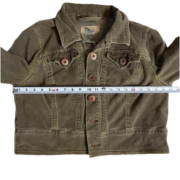 Vintage Y2K Z. Cavaricci Women’s Corduroy Jacket Fits Like L/XL Trucker Indie - Picture 7 of 8